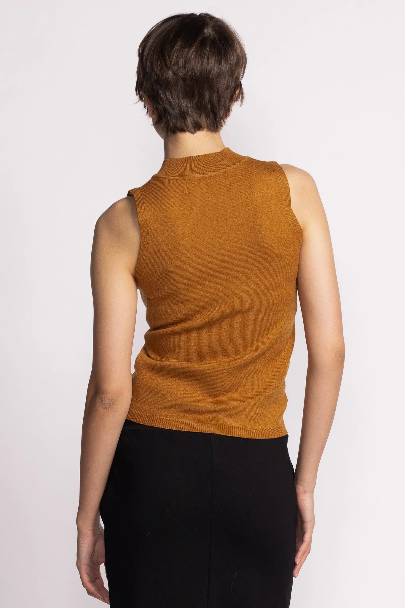 PINK MARTINI Brown Charity Sweater