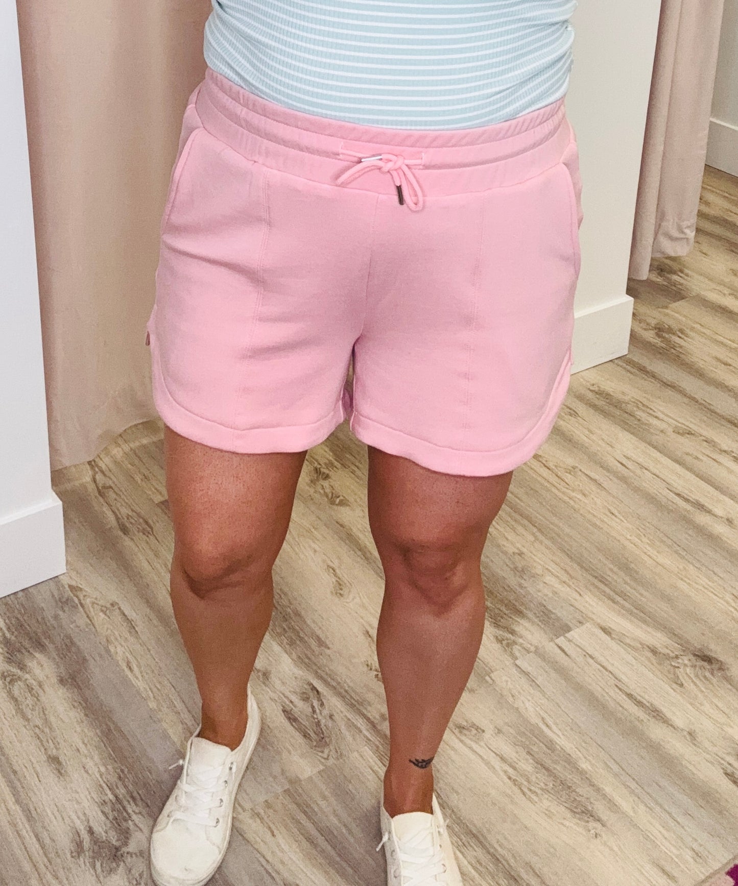 Deena-Luxe Pink Fleece Short ORB