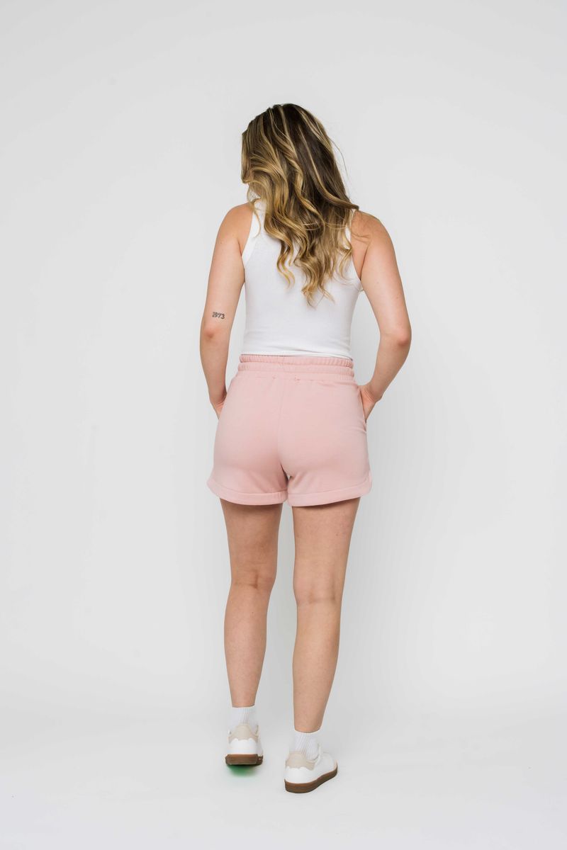 Deena-Luxe Pink Fleece Short ORB