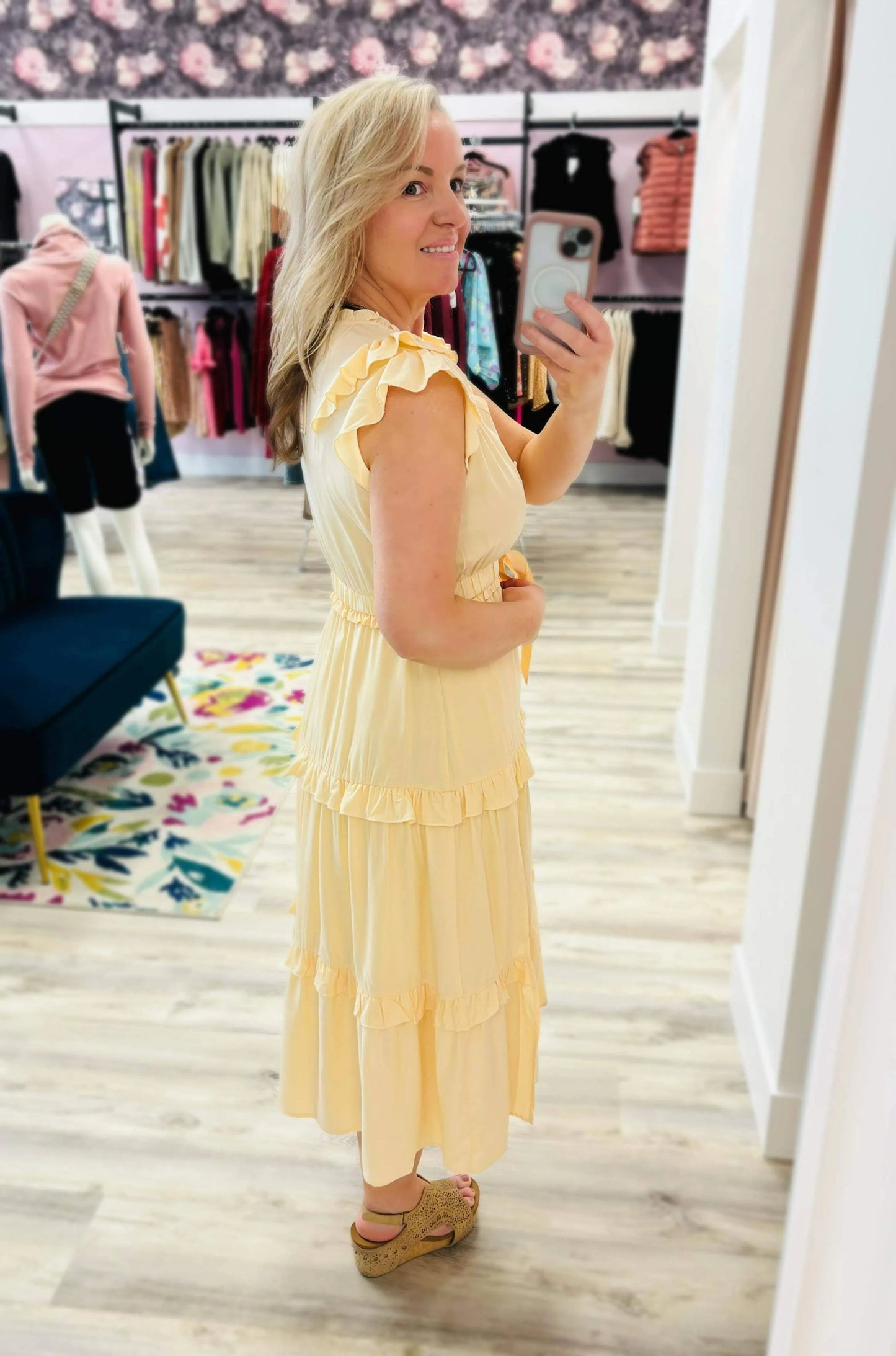 Pink Martini CREAM MARGUERITE Dress