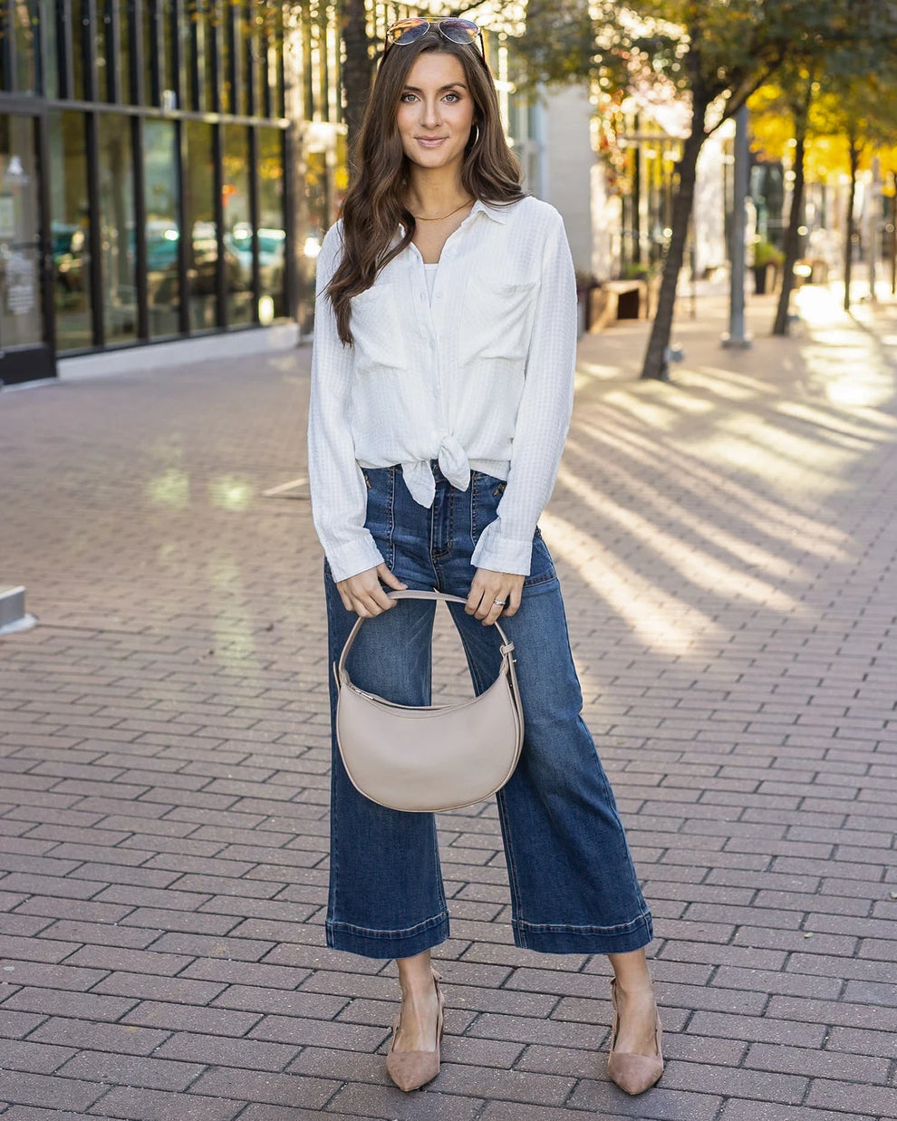 Sailor Denim Jeans In Mid-Wash G&L