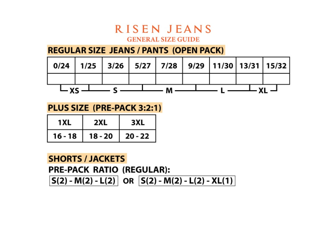 HIGH RISE STRAIGHT JEANS - RISEN JEANS