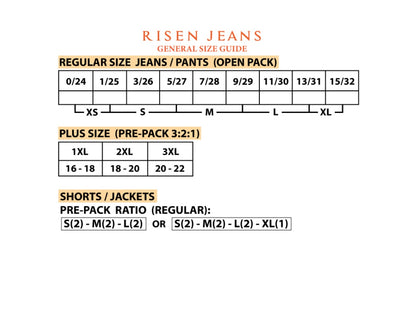 HIGH RISE STRAIGHT JEANS - RISEN JEANS