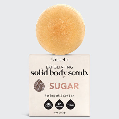 Sugar Exfoliating Body Scrub Bar-KITSCH