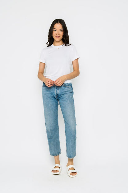 Claire-White Crew Tee ORB