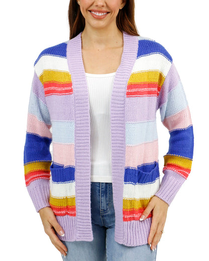 G&L Multi Color Block Cardigan