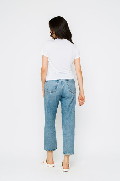 Claire-White Crew Tee ORB