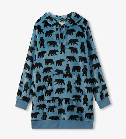 Wild Bears Oversized Fleece Hoodie