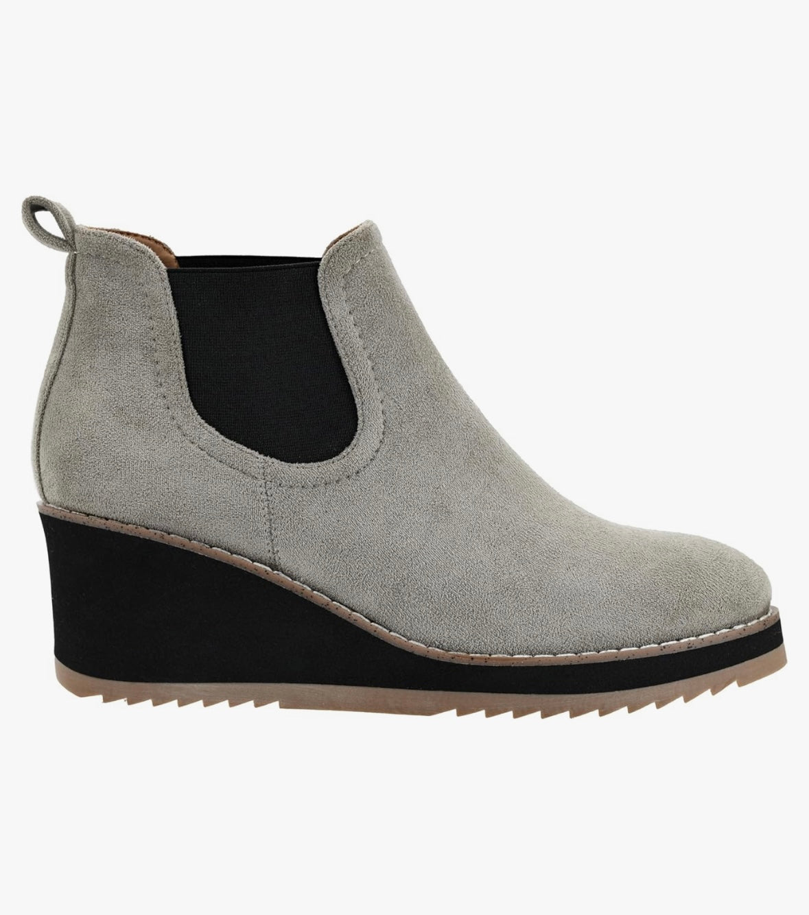 Corkys LOVE YOU A LATTE- Grey Suede