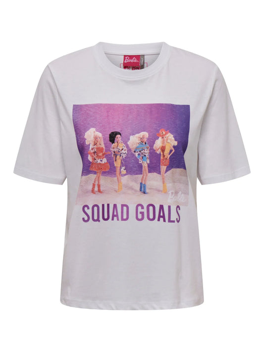 BARBIE SQUAD GOALS GRAPHIC TEE BY ONLY