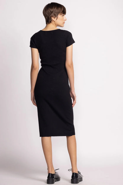 PINK MARTINI Black Paige Sweater Dress