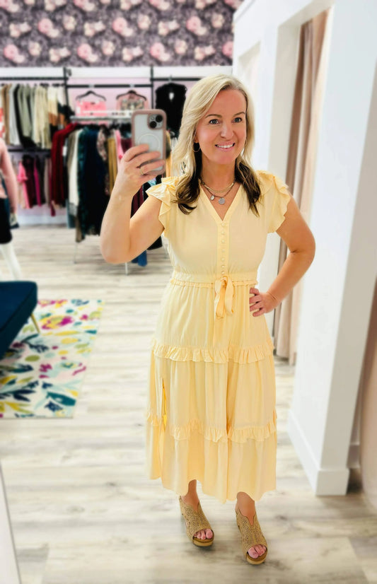 Pink Martini CREAM MARGUERITE Dress