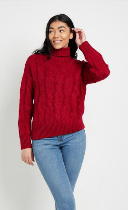 ANGELEYE GIA JUMPER RED