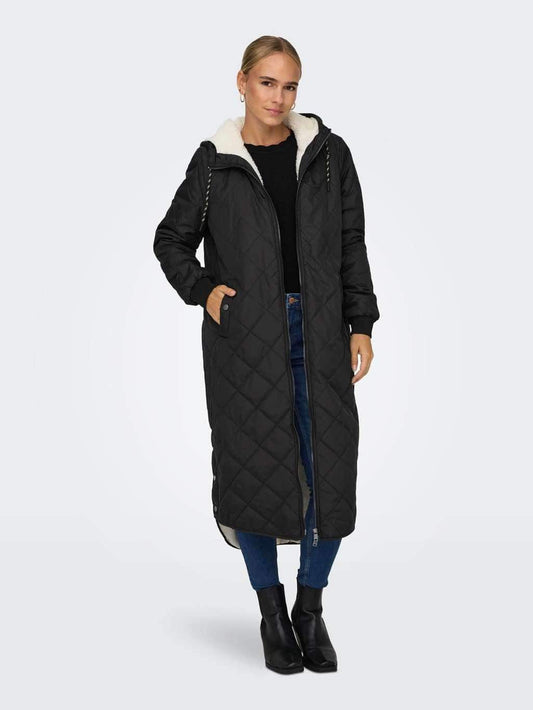 ONLY Sandy Puffer Coat BLACK