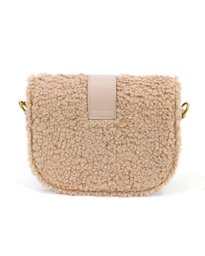 PREORDER Grace & Lace Sherpa Purse in Camel (ESTIMATE ARRIVAL 10-30-24)