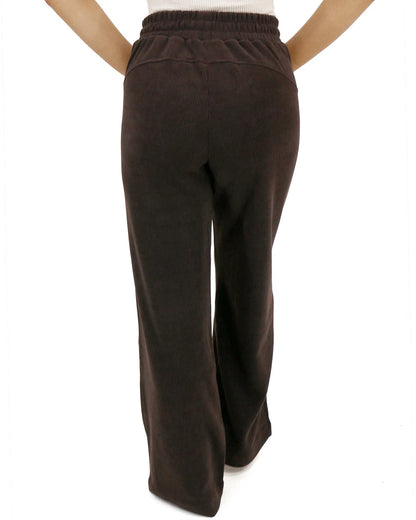 G&L Corded Straight Leg Pants Java