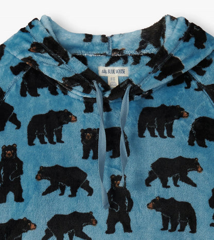 Wild Bears Oversized Fleece Hoodie