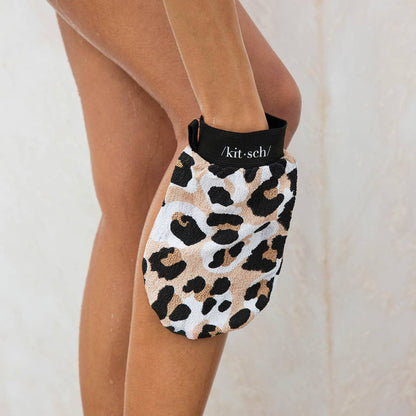 Eco-Friendly Exfoliating Glove - Leopard-KITSCH