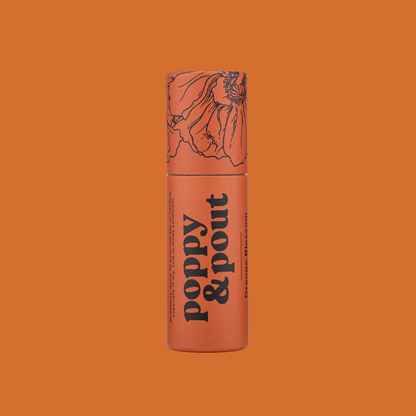 Lip Balm, Orange Blossom-Poppy & Pout